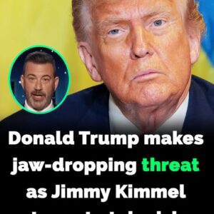 Donald Trump makes threat after Jimmy Kimmel returns to television