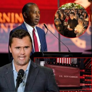 Dr. Ben Carson urges attendees at Charlie Kirk’s memorial to embrace “the coming revival.”