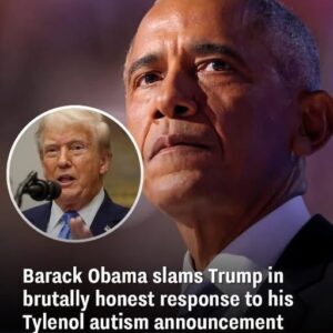 Obama Slams Trump in Blunt Response to Autism Claim Obama Slams Trump in Blunt Response to Autism Claim
