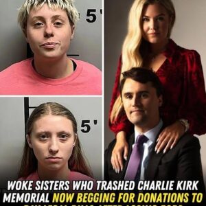 Caught on camera: sisters behind Charlie Kirk memorial vandalism now asking strangers for help