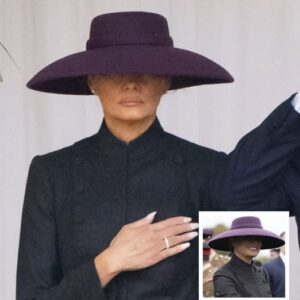 The Hidden Message in Melania’s Hat During Her UK Visit The Hidden Message in Melania’s Hat During Her UK Visit