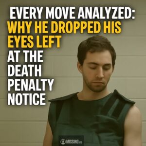 Every Move Analyzed: Why He Dropped His Eyes Left at the Death Penalty Notice Every Move Analyzed: Why He Dropped His Eyes Left at the Death Penalty Notice