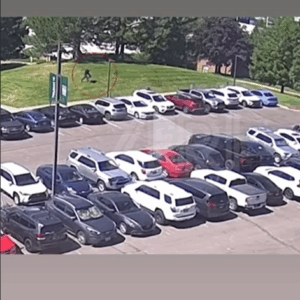 The moment when Charlie Kirk’s killer leaves the scene‼️ The moment when Charlie Kirk’s killer leaves the scene‼️