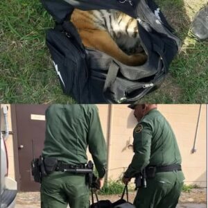 Border Rescue Unveils a Tiger in a Bag, Stunning Everyone Border Rescue Unveils a Tiger in a Bag, Stunning Everyone