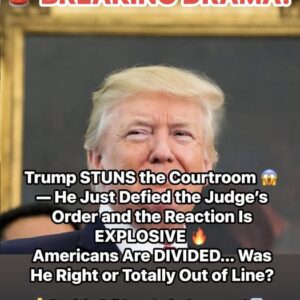 WAS TRUMP RIGHT TO DEFY THE JUDGE’S ORDER? THE EXPLOSIVE DEBATE SHAKING AMERICA