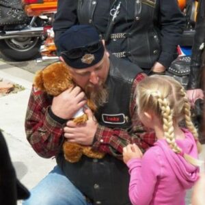 SHE GAVE HIM A TEDDY BEAR, AND HE TOOK OFF HIS SUNGLASSES TO HIDE THE TEARS SHE GAVE HIM A TEDDY BEAR, AND HE TOOK OFF HIS SUNGLASSES TO HIDE THE TEARS