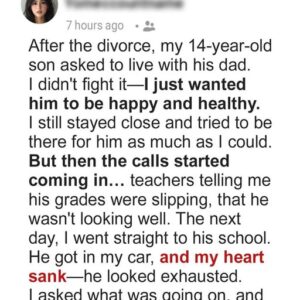 My Son Changed After Moving in with His Father — The Truth I Uncovered Left Me Speechless