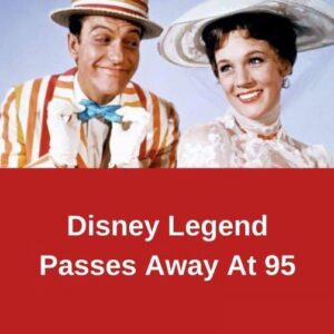 Disney Legend Passes Away At 95 Disney Legend Passes Away At 95