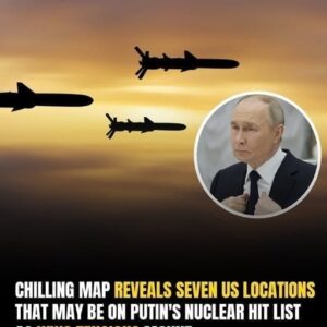 Doomsday map ‘leaked’: These 7 U.S. cities are Put!n’s pr!me nuc!ear targets Doomsday map ‘leaked’: These 7 U.S. cities are Put!n’s pr!me nuc!ear targets