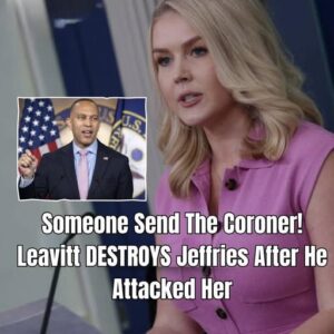 Jeffries and Leavitt Trade Barbs as Government Shutdown Tensions Boil Over Jeffries and Leavitt Trade Barbs as Government Shutdown Tensions Boil Over