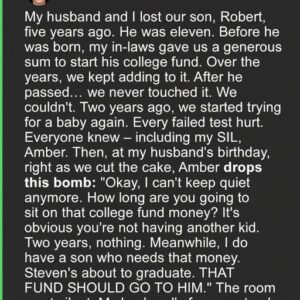A Family Disagreement Over My Late Son’s College Fund Taught Me a Powerful Lesson A Family Disagreement Over My Late Son’s College Fund Taught Me a Powerful Lesson