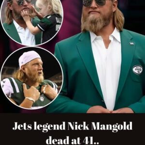 Jets legend Nick Mangold de Jets legend Nick Mangold de