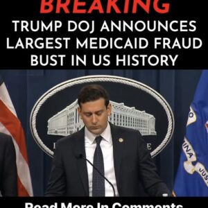 Trump DOJ Announces Largest Medicaid Fraud Bust in U.S. History Trump DOJ Announces Largest Medicaid Fraud Bust in U.S. History