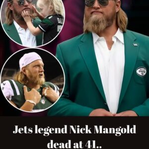 Jets legend Nick Mangold dead at 41 Jets legend Nick Mangold dead at 41