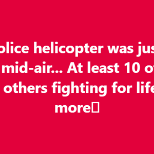 BREAKING NEWS: Police Helicopter SHOT DOWN BREAKING NEWS: Police Helicopter SHOT DOWN