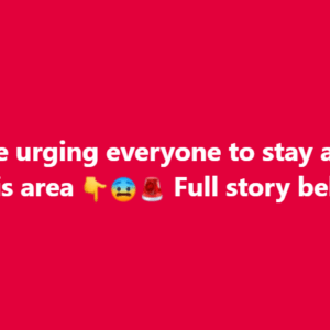 Police are urging everyone to stay away from this area Full story below Police are urging everyone to stay away from this area Full story below