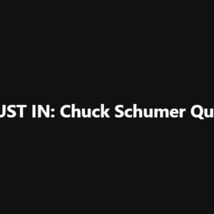 Schumer Threatens To Shut Govt Down Amid