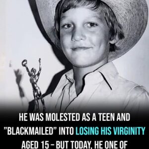 He was ”molested” as a teen and ”blac