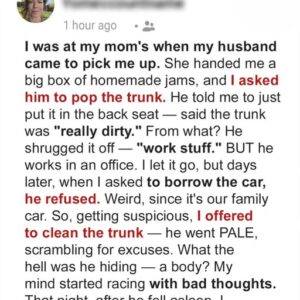 My Husband Kept the Car Trunk Locked for Days — What I Found Changed Everything