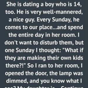 I Opened My Teen Daughter’s Door — and Froze When I Saw What She Was Doing…. Read full story in comment