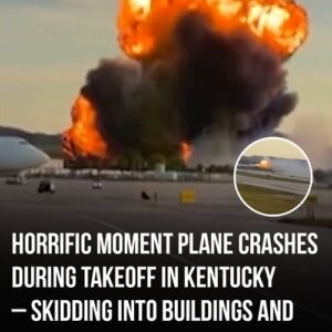 Plane crashes during takeoff in Kentucky – skids into nearby buildings leaving at least 7 dead
