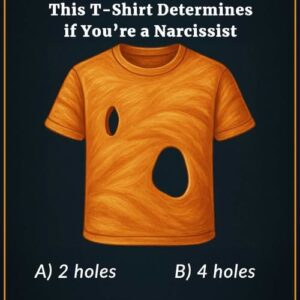How Many Holes You See in This T-Shirt Determines if You’re a Narcissist