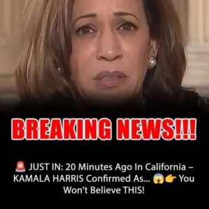 20 Minutes ago in California, Kamala Harris was confirmed as…See more
