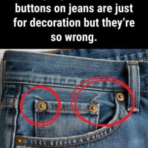 Why Do Jeans Have Those Tiny Buttons?