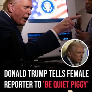 Trump snaps at female reporter in furious outburst: “Be quiet, piggy”