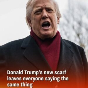 Donald Trumps new scarf leaves everyone saying the same thing!