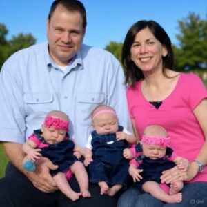 Desperate couple adopts triplets – then doctor tells them about the ’new’ sonogram