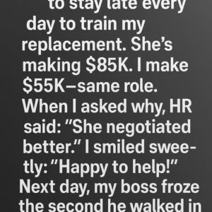 I Was Asked to Train My Higher-Paid Replacement — So I Taught My Boss an Unexpected Lesson
