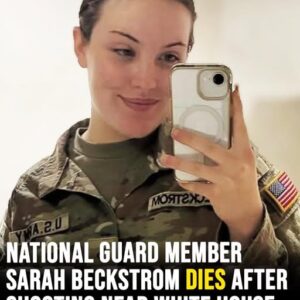 National Guard member Sarah Beckstrom dies after shooting near White House