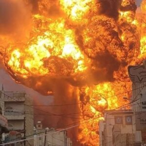 A few hours ago a big fire broke out in M… See more