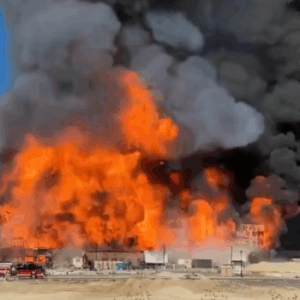 Massive Fire Erupts Overnight in Utah County — Residents Record Terrifying Scene