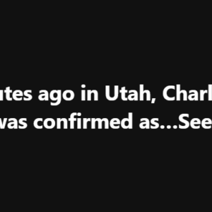30 Minutes ago in Utah, Charlie Kirk’s wife was confirmed as…See more