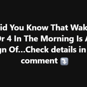 Waking Up Between 3 am and 5 am? Here’s