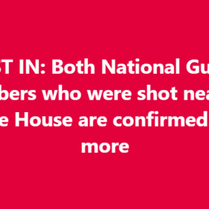 Breaking: Guard under fire — chaos near the White House