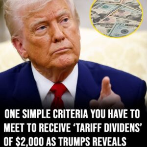 If you meet this single requirement, you qualify for Trump’s ,000 tariff dividends