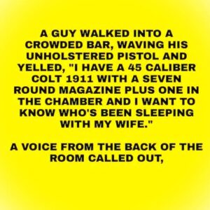 A Husband, A Gun, and One Epic Twist That Changed Everything