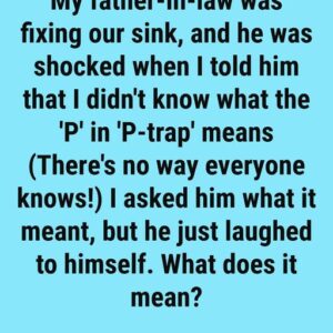 Few people realize the true meaning of the ‘P’ in ‘P-Trap