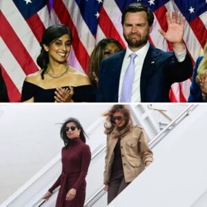 JD Vance had just been hit with a wave of rumors when his wife …