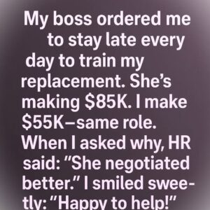 My Boss Thought He Could Humiliate Me — By Making Me Train My Higher-Paid Replacement