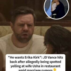 Allegations arise of JD Vance yelling at wife Usha in a restaurant as marital rumors circulate