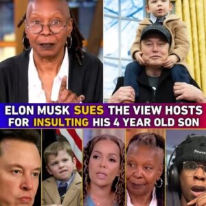 BREAKING: Elon Musk SHOCKS VIEWERS with UNEXPECTED RETALIATION Against ‘The View’ Hosts After They ATTACK His 4-Year-Old Son LIVE ON AIR… The Show Threatens Legal ACTION as Tensions ESCALATE!
