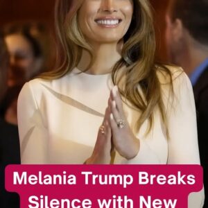 After Weeks of Silence, Melania Trump Speaks Through Official Statement