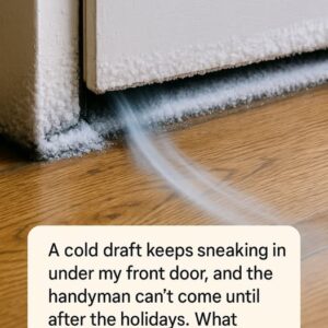 Quick Fixes for Cold Drafts: Keep Your Home Cozy Before the Handyman Arrives