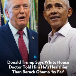 Donald Trump Says White House Doctor Told Him He’s Healthier Than Barack Obama ‘by Far’