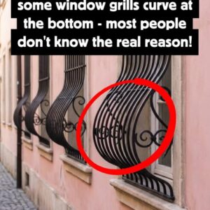 The Reason Some Window Grills Bend at the Bottom