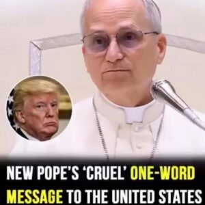 Pope’s one-word message to the United States goes viral
